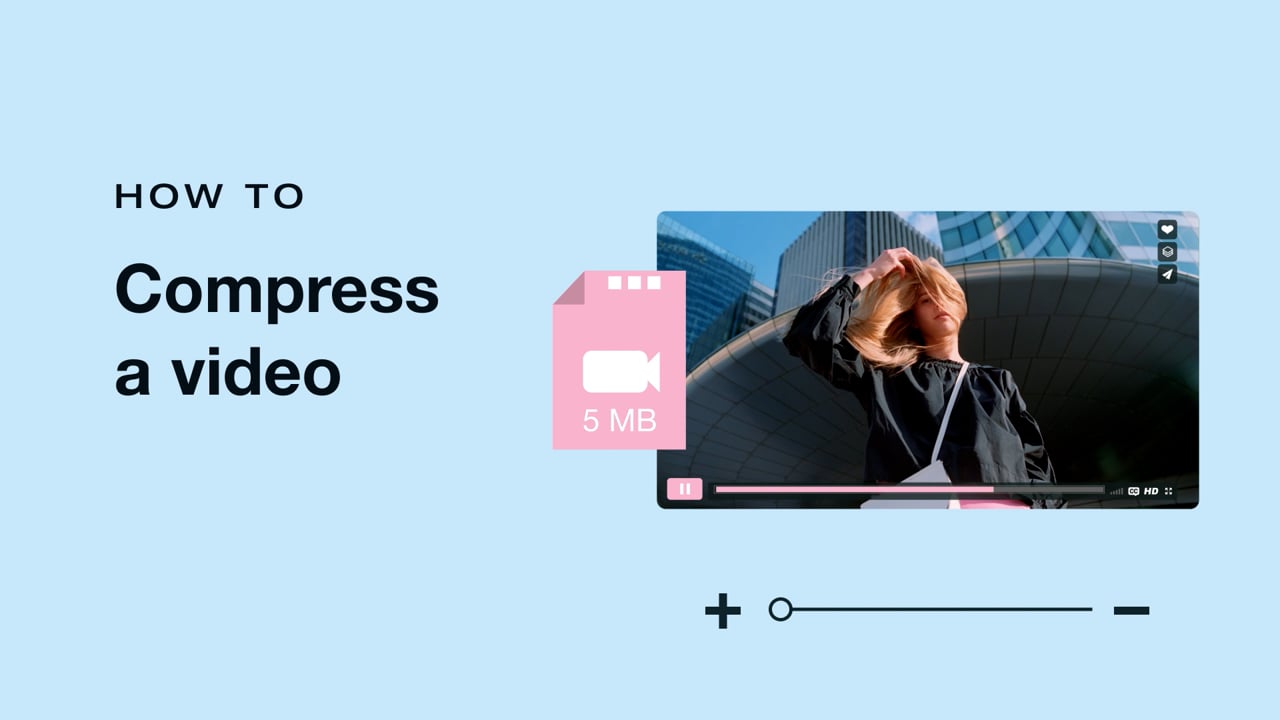 Learn how to compress video without losing quality on Mac, Windows, iPhone, and Android and reduce the video size for MP4, FLV, MOV, WMV, and other video formats.